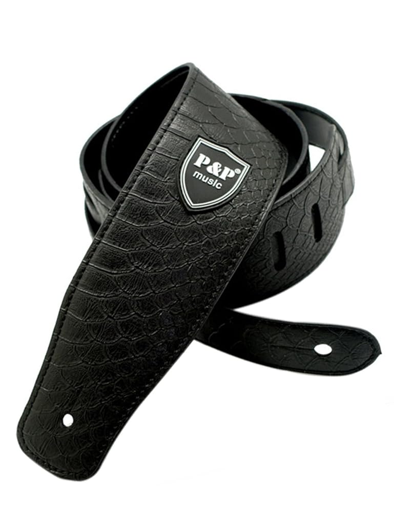 Amazon.com: Serpentine Adjustable length Guitar Strap, PU